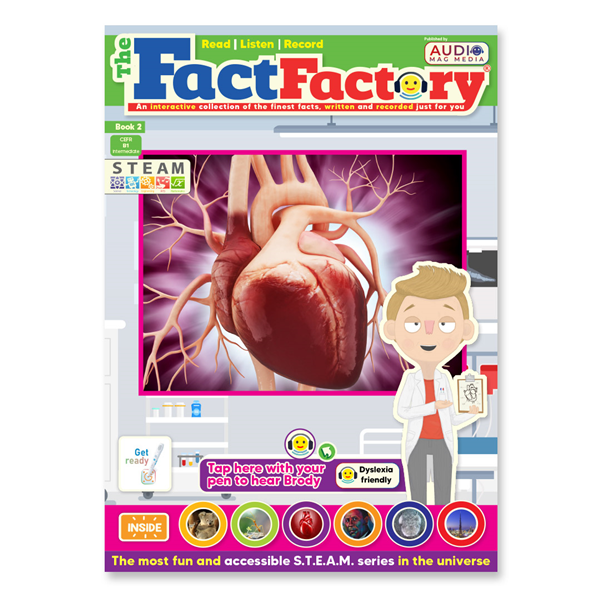 cover of the book 2 of The fact Factory UK ENGLISH