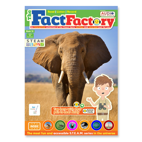 cover of the book 12 of The fact Factory UK ENGLISH