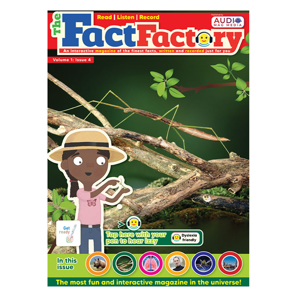 cover of the book 4 of The fact Factory US ENGLISH