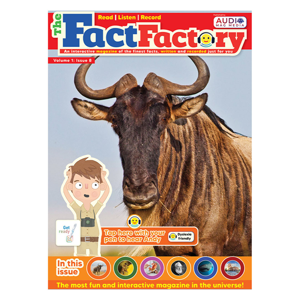 cover of the book 8 of The fact Factory US ENGLISH