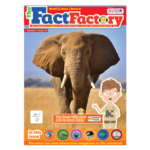 cover of the book 12 of The fact Factory US ENGLISH