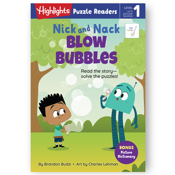 cover of the book *Blow bubbles*
